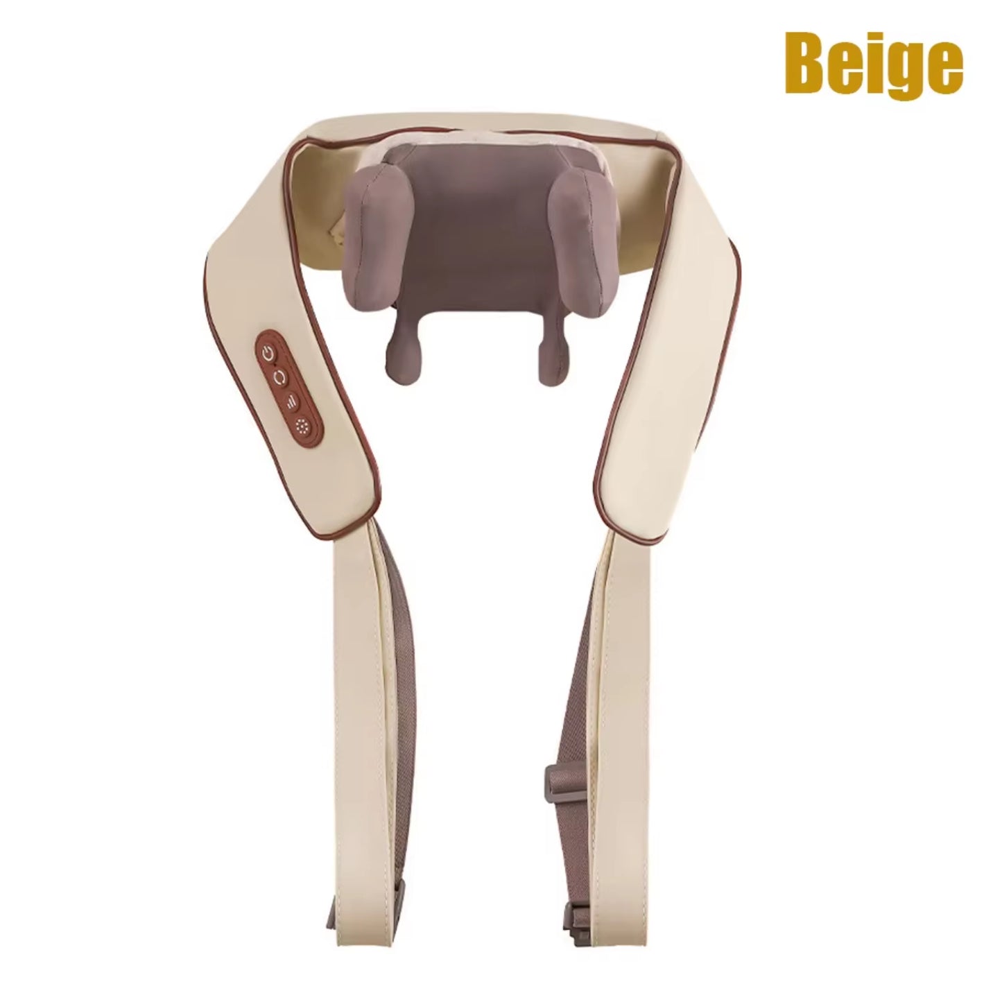 Electric Shoulder Heating Acupressure Kneading Massage Machine, Wireless Trapezius Massage Neck Wrap, Cervical Deep Tissue Relax