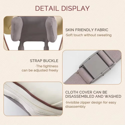 Electric Shoulder Heating Acupressure Kneading Massage Machine, Wireless Trapezius Massage Neck Wrap, Cervical Deep Tissue Relax